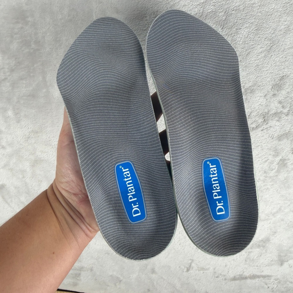 Dr. Plantar Gel Stability Orthotic Shoe Insoles Blue Green Grey Comfort Inserts